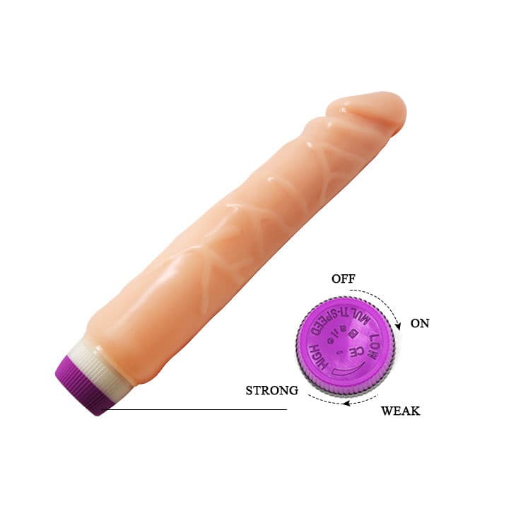 BAILE - WAVES OF PLEASURE REALISTIC VIBRATING 25.5 CM thumb 6