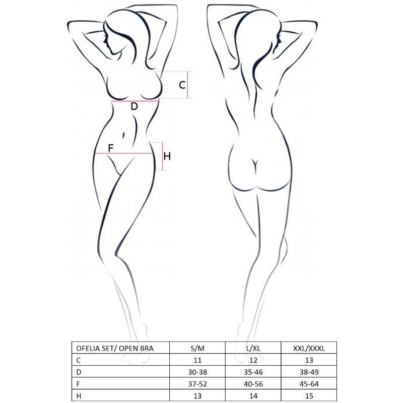 PASSION - WOMAN OFELIA SET SIZE L/XL thumb 2