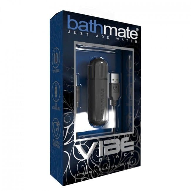 BATHMATE - VIBE BLACK VIBRATING BULLET thumb 4
