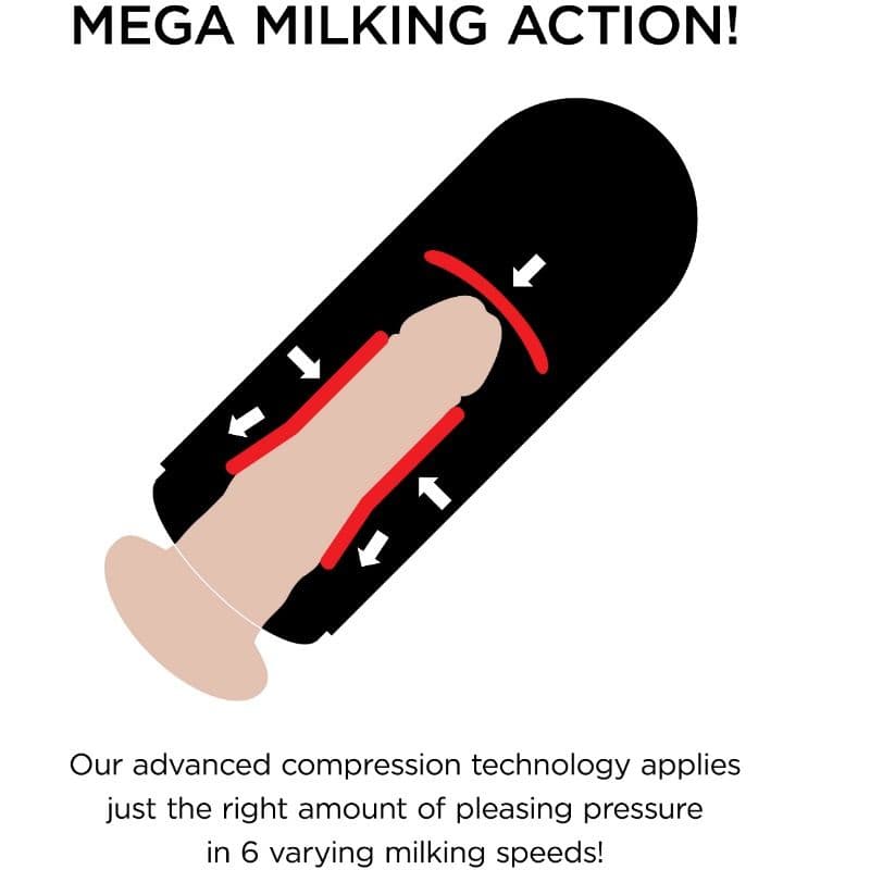 PDX ELITE - VIBRATING MEGA MILKER thumb 5