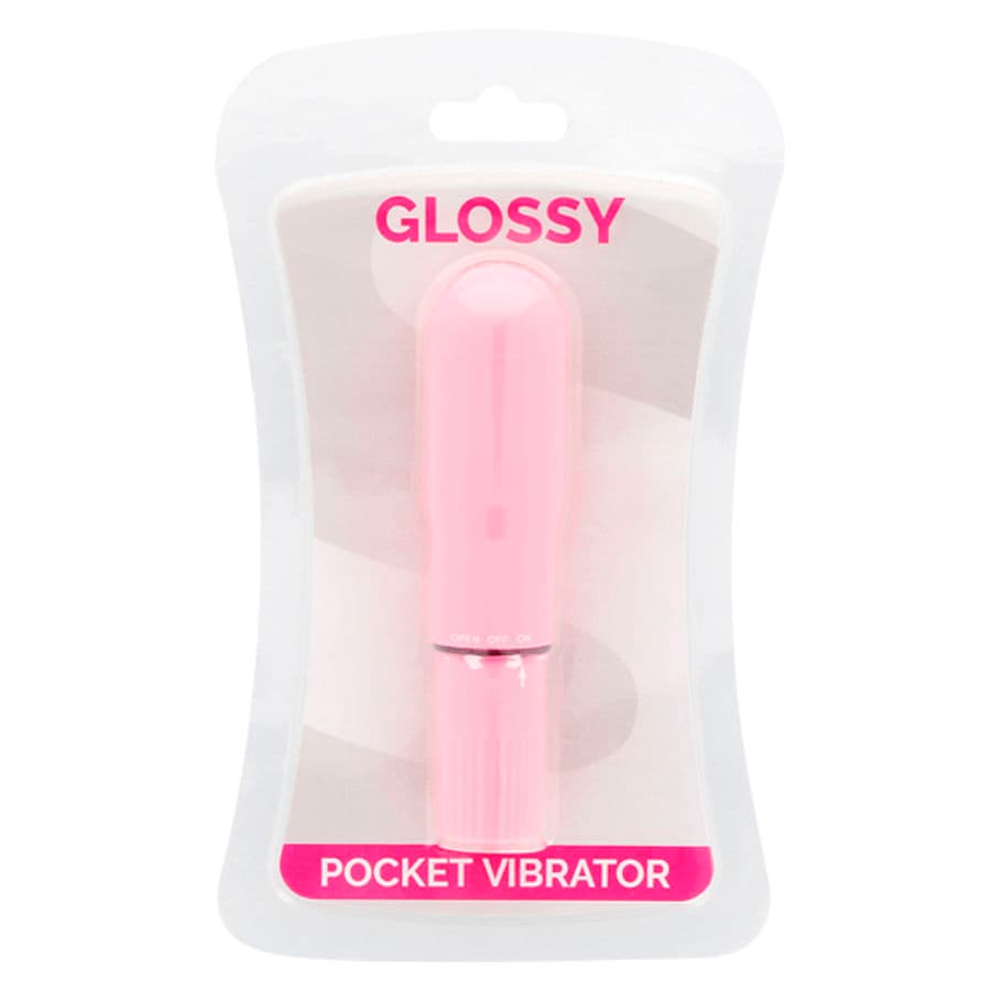 GLOSSY - POCKET VIBRATOR PINK thumb 3