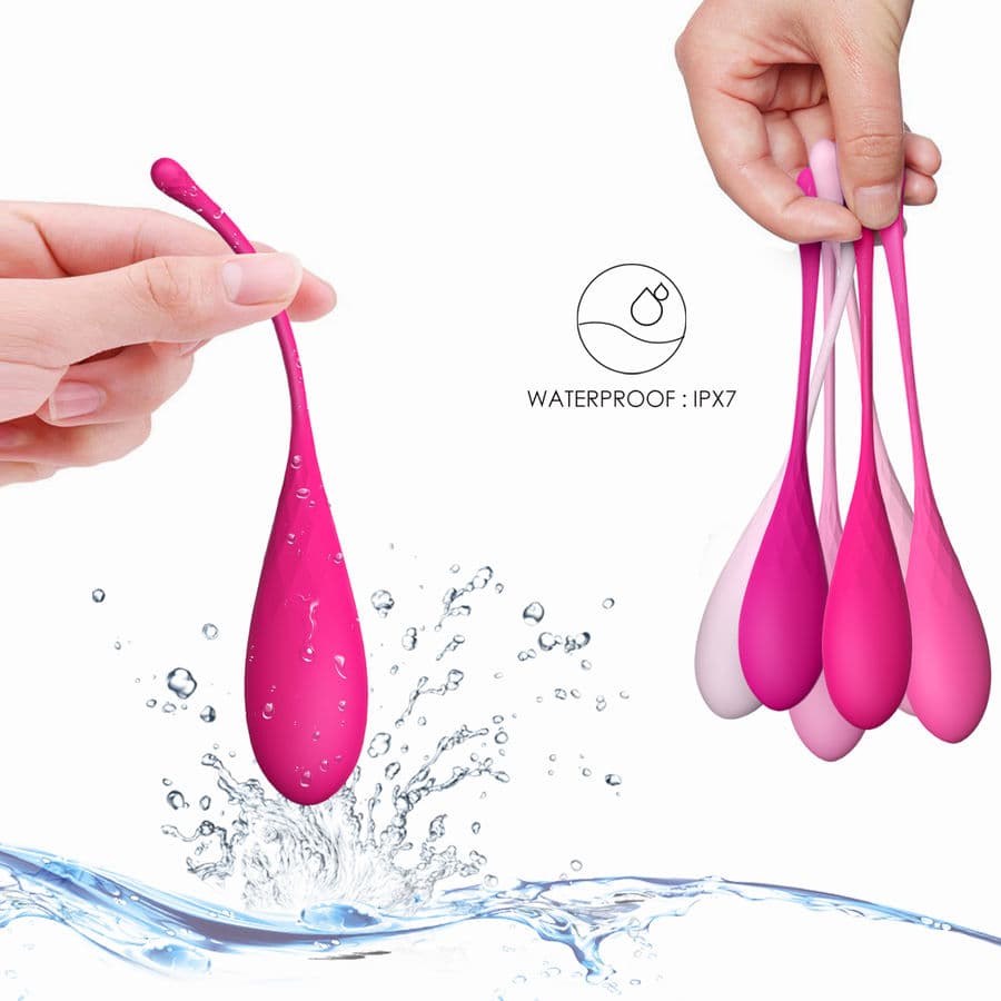 LESLIE - KEGEL FIT PELVIC MUSCLE TRAINING SET 6 WEIGHTS thumb 5