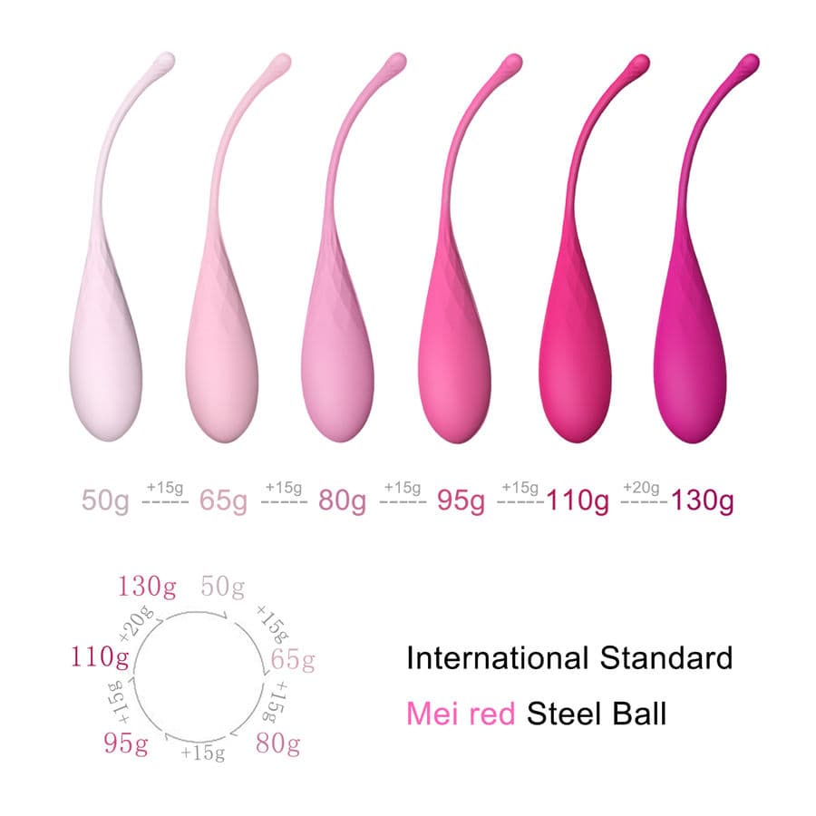 LESLIE - KEGEL FIT PELVIC MUSCLE TRAINING SET 6 WEIGHTS thumb 9
