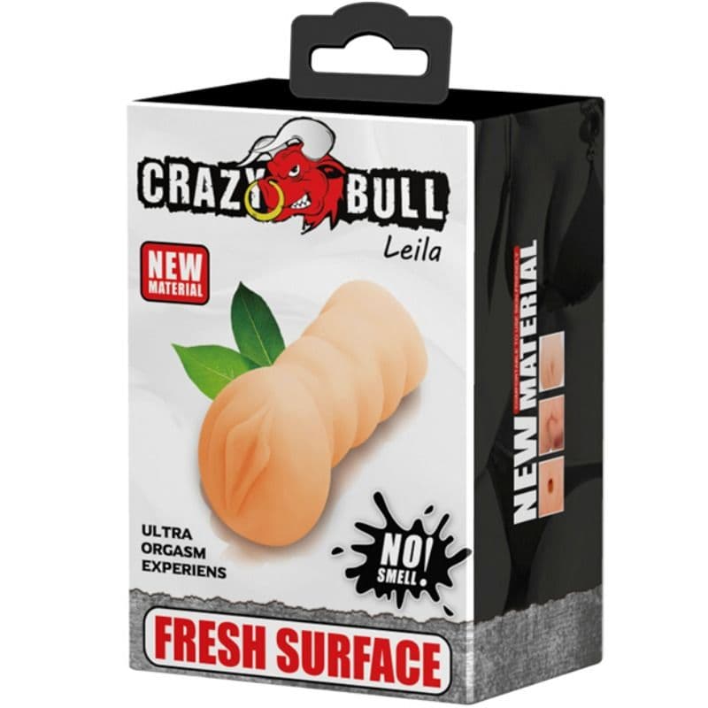 CRAZY BULL - LEILA VAGINA MASTURBADOR 13.5 CM thumb 6