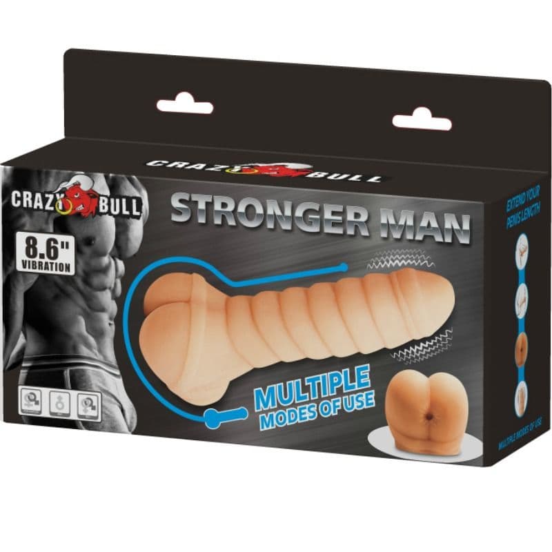 CRAZY BULL - MULTIFUNCTIONAL PENIS 21.8 CM thumb 5