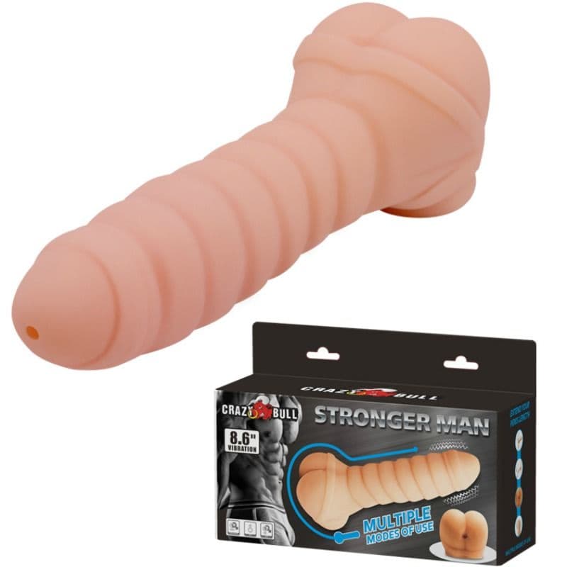 CRAZY BULL - MULTIFUNCTIONAL PENIS 21.8 CM thumb 4