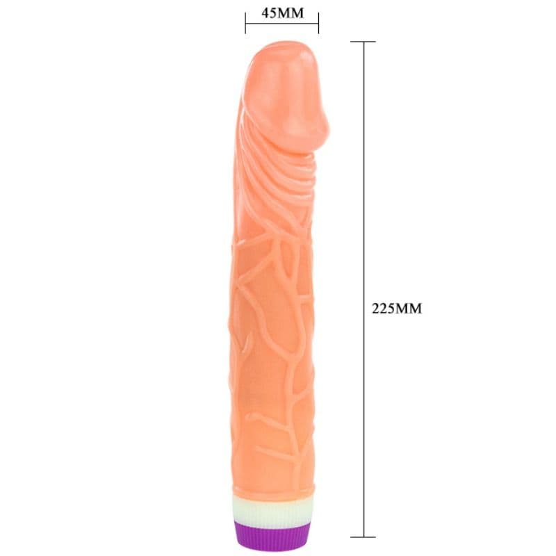 BAILE - WAVES OF PLEASURE REALISTIC VIBRATING 22.5 CM thumb 5