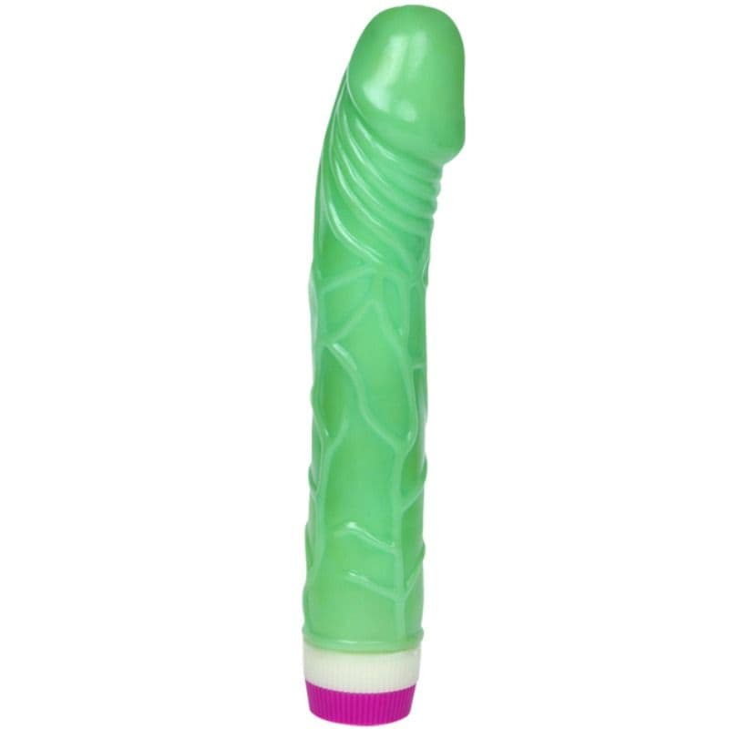 BAILE - WAVES OF PLEASURE VIBRATOR 23 CM GREEN thumb 6