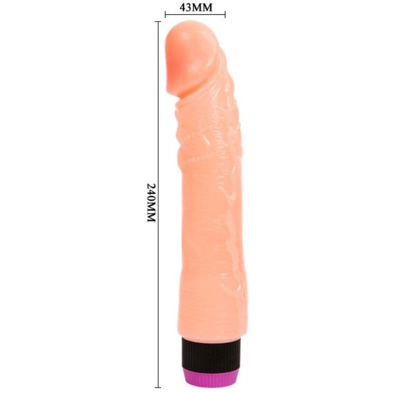 BAILE - NATURAL FLEXIBLE REALISTIC VIBRATOR 24 CM thumb 5