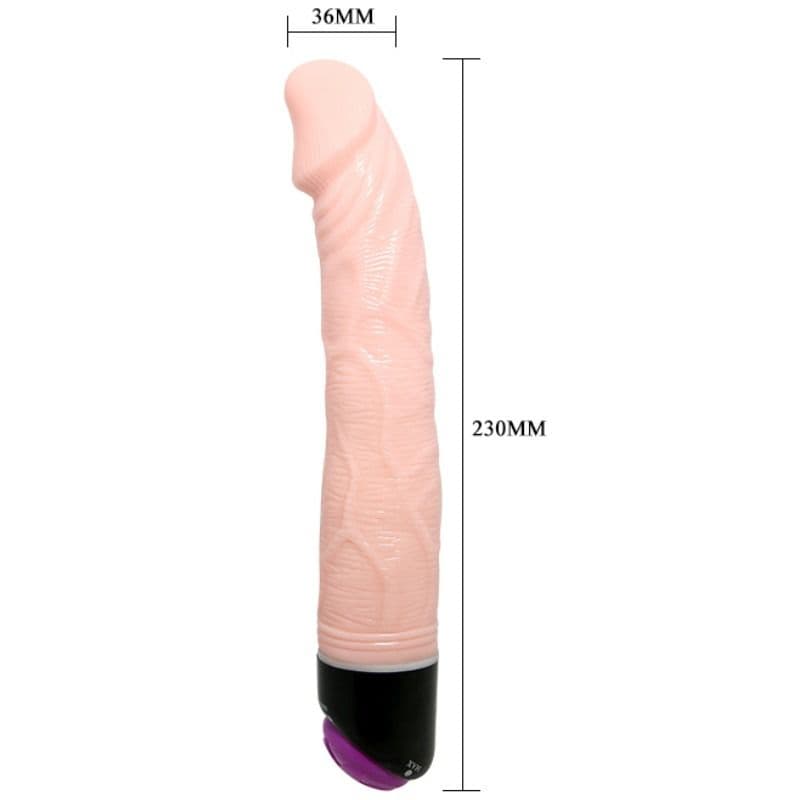 BAILE - ADOUR BAILE - CLUB REALISTIC VIBRATOR 23 CM NATURAL thumb 3