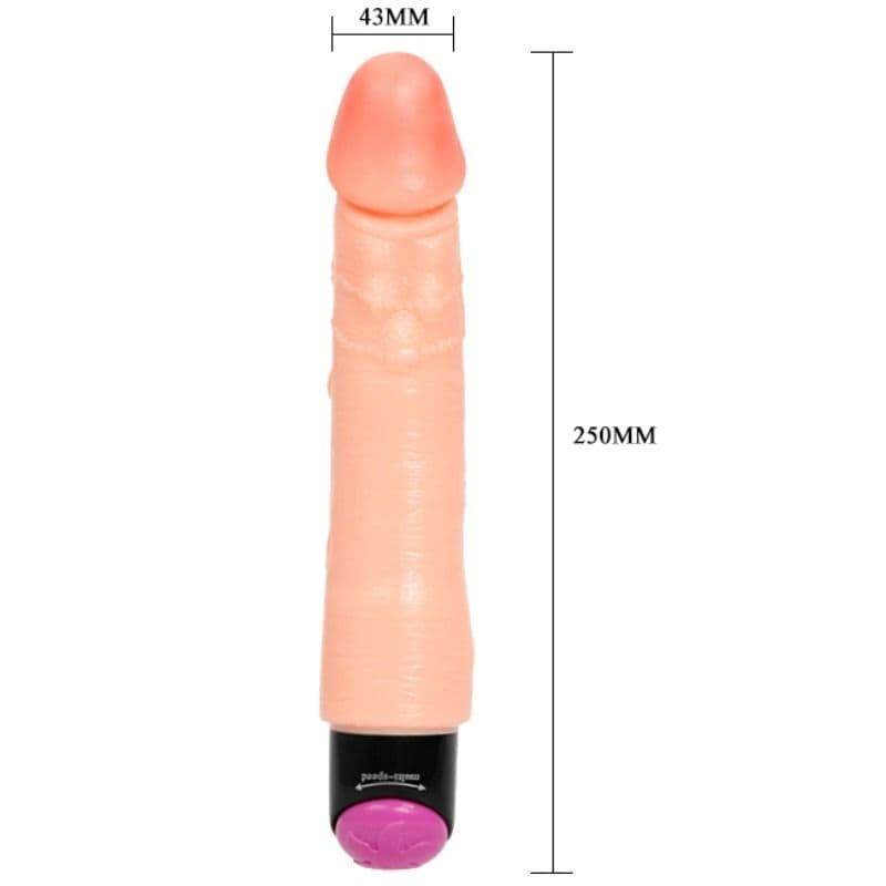 BAILE - FLEXIBLE REALISTIC VIBRATOR 25 CM thumb 6