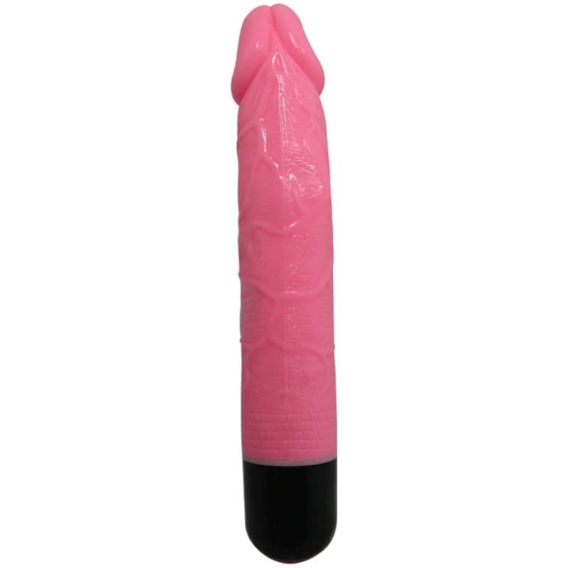 BAILE - COLORFUL SEX REALISTIC VIBRATOR PINK 23 CM thumb 2