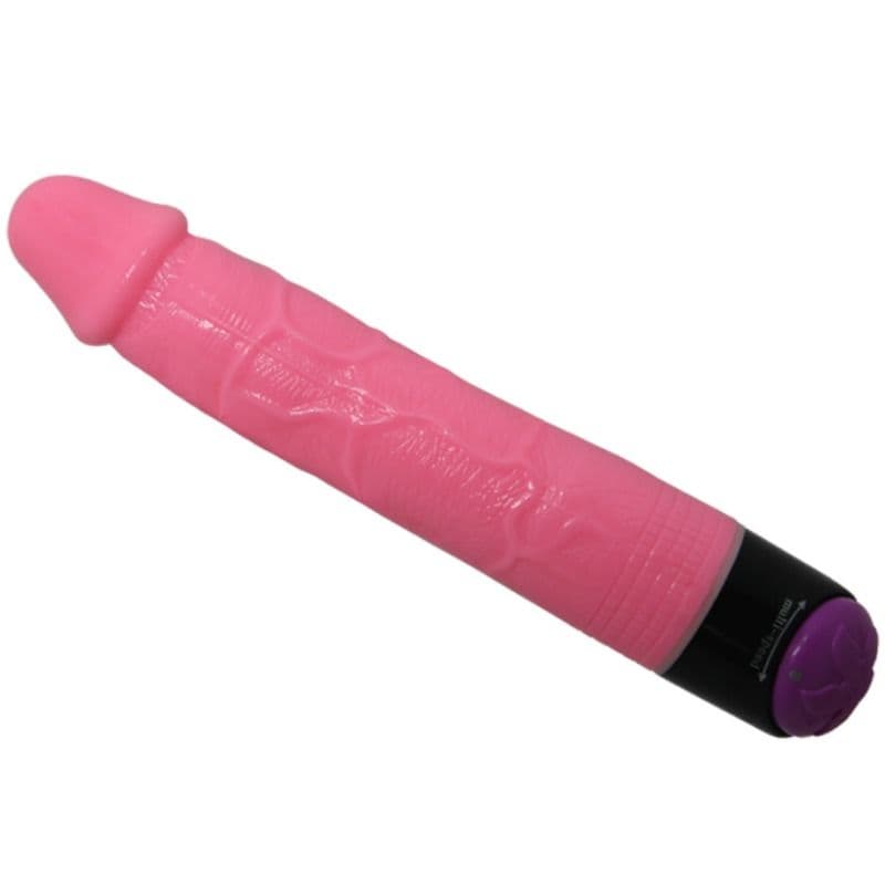 BAILE - COLORFUL SEX REALISTIC VIBRATOR PINK 23 CM thumb 4