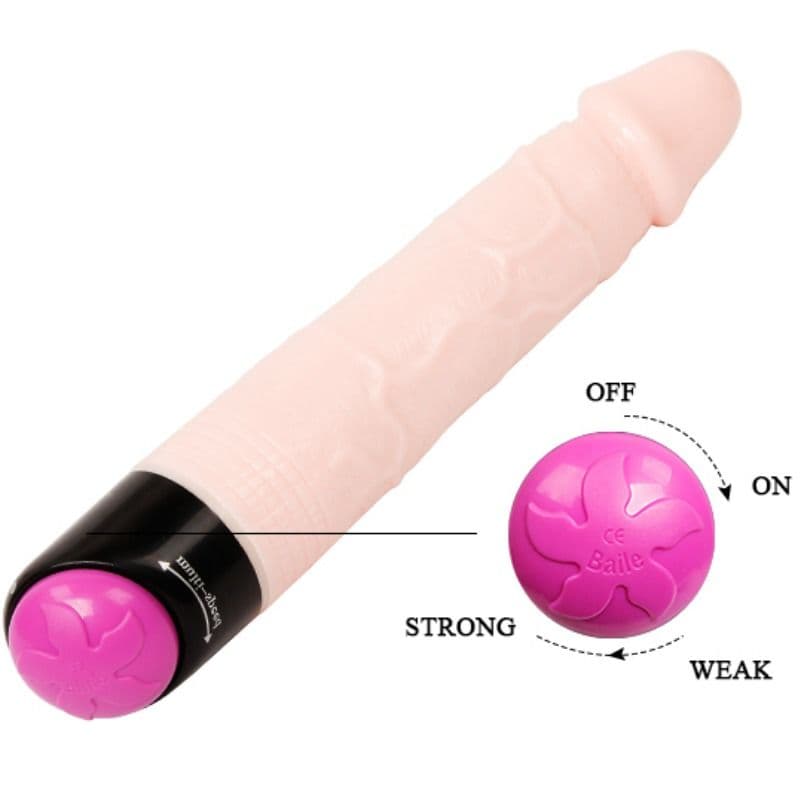 BAILE - COLORFUL SEX VIBRATION AND ROTATION 24 CM thumb 4