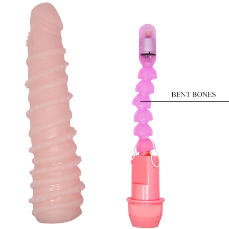 BAILE - FLEXI VIBE SENSUAL SPIRAL VIBRATOR 19.5 CM thumb 4