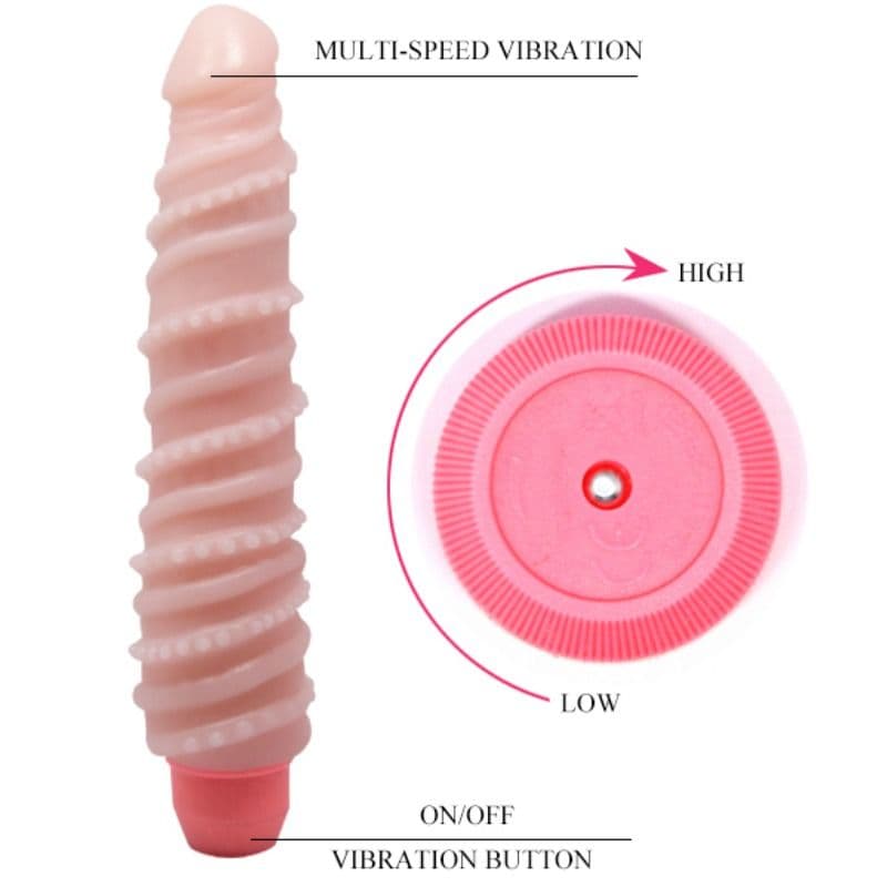 BAILE - FLEXI VIBE SENSUAL SPIRAL VIBRATOR 19.5 CM thumb 6
