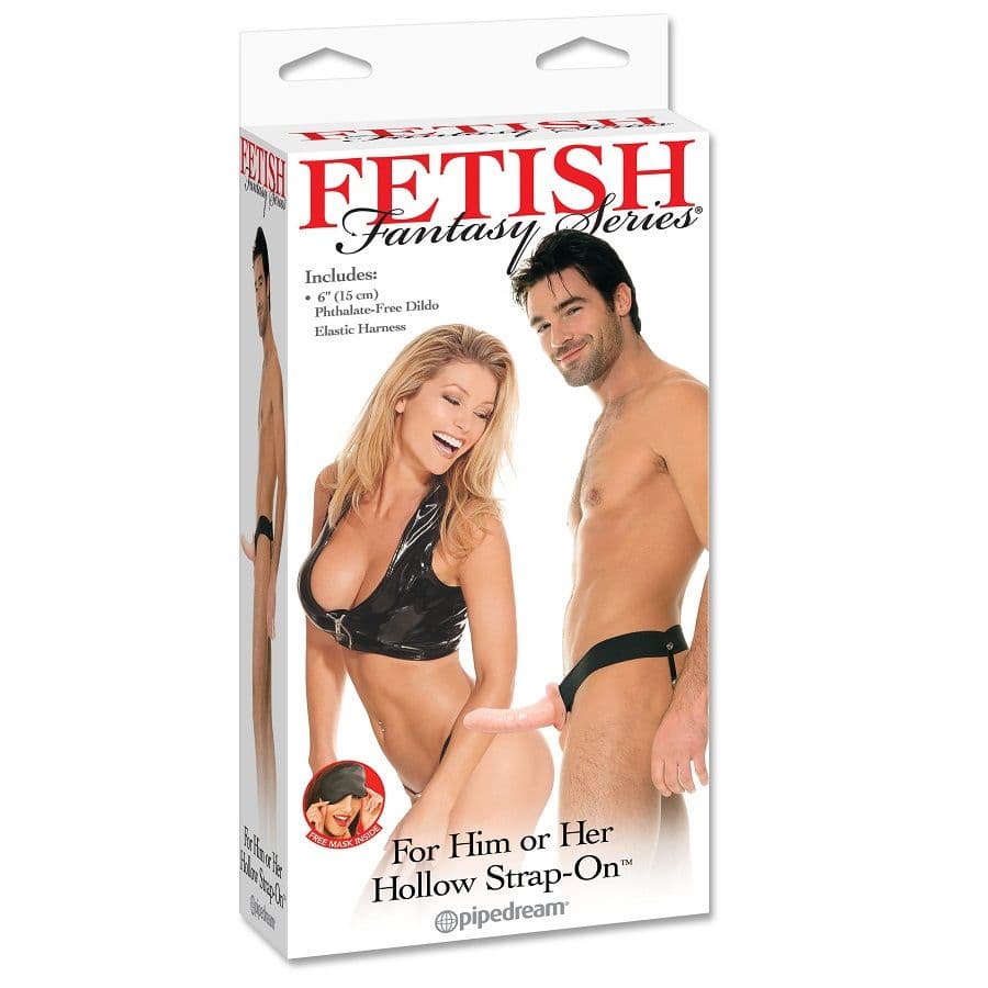 FETISH FANTASY SERIES - FLESH ADJUSTABLE HOLLOW HARNESS 15 CM thumb 4