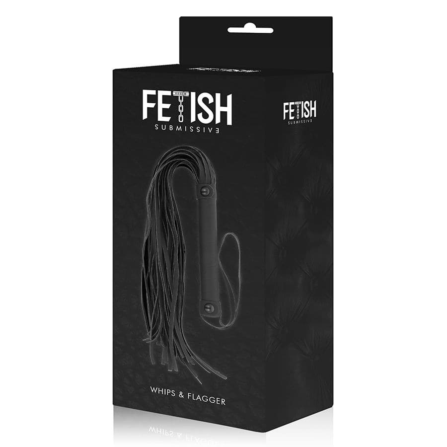 FETISH SUBMISSIVE - VEGAN LEATHER WHIP thumb 6