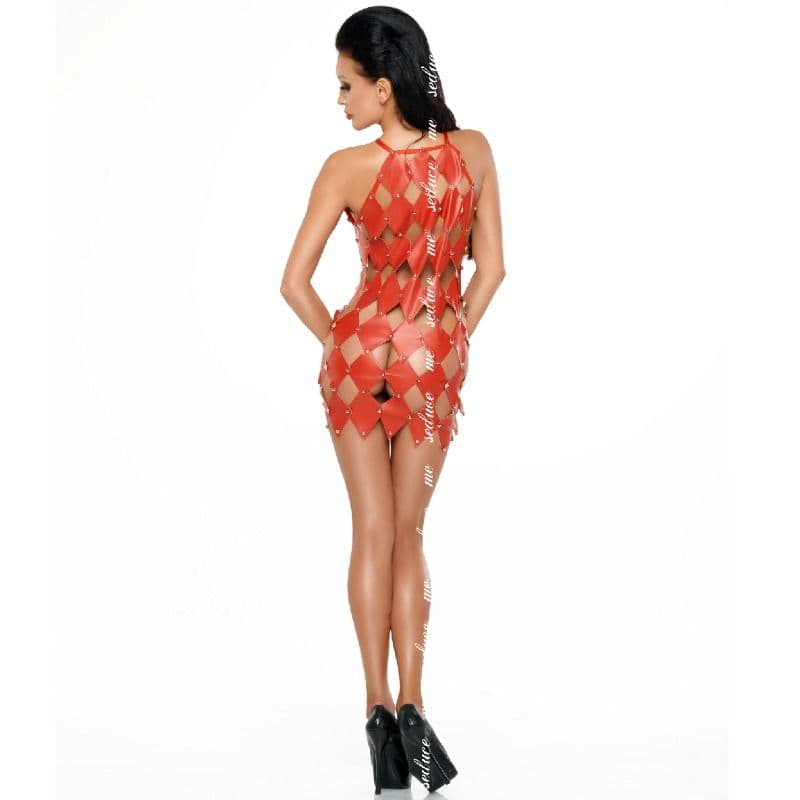 ME-SEDUCE - GWEN DRESS RED L/XL thumb 2