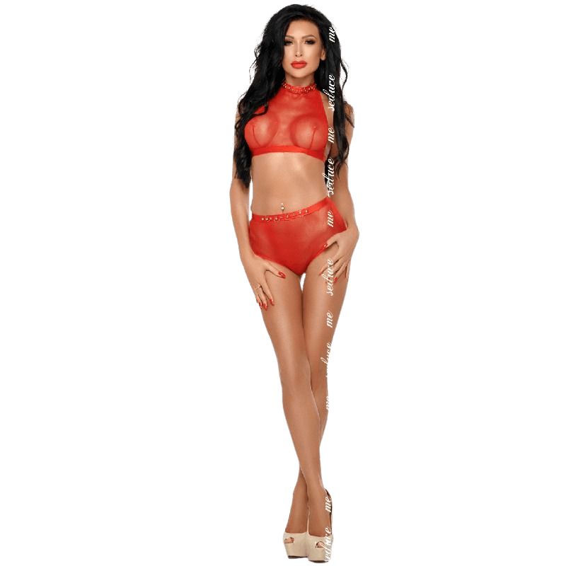 ME-SEDUCE - MONA SET RED S/M thumb 1