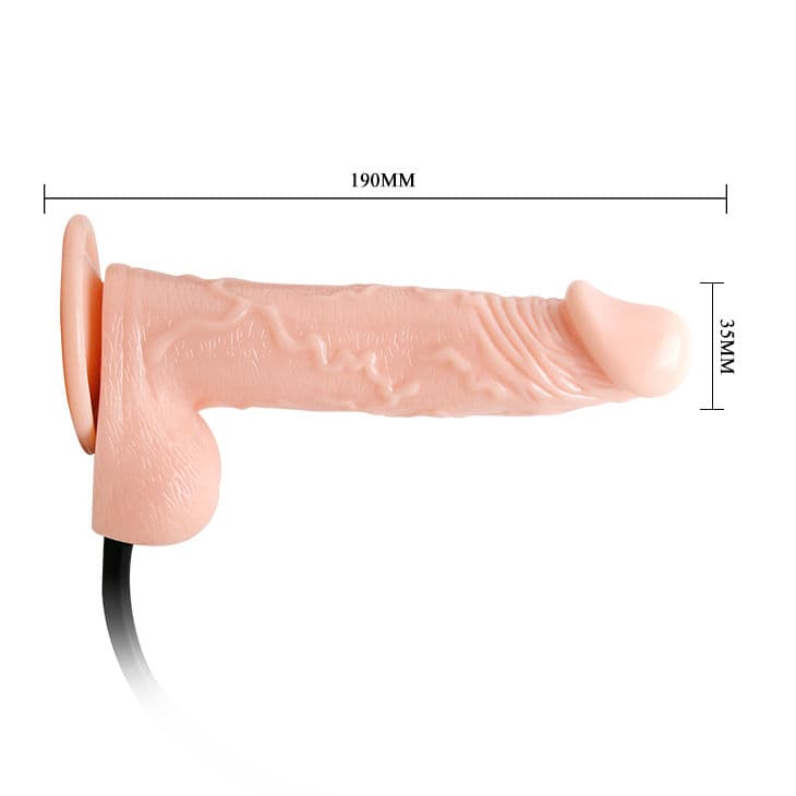 BAILE - REALISTIC VIBRATING AND INFLATABLE DILDO thumb 3