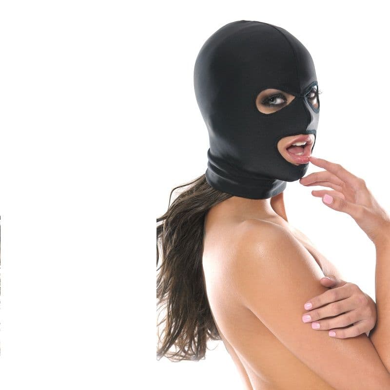 FETISH FANTASY SERIES - SPANDEX 3-HOLE HOOD thumb 3