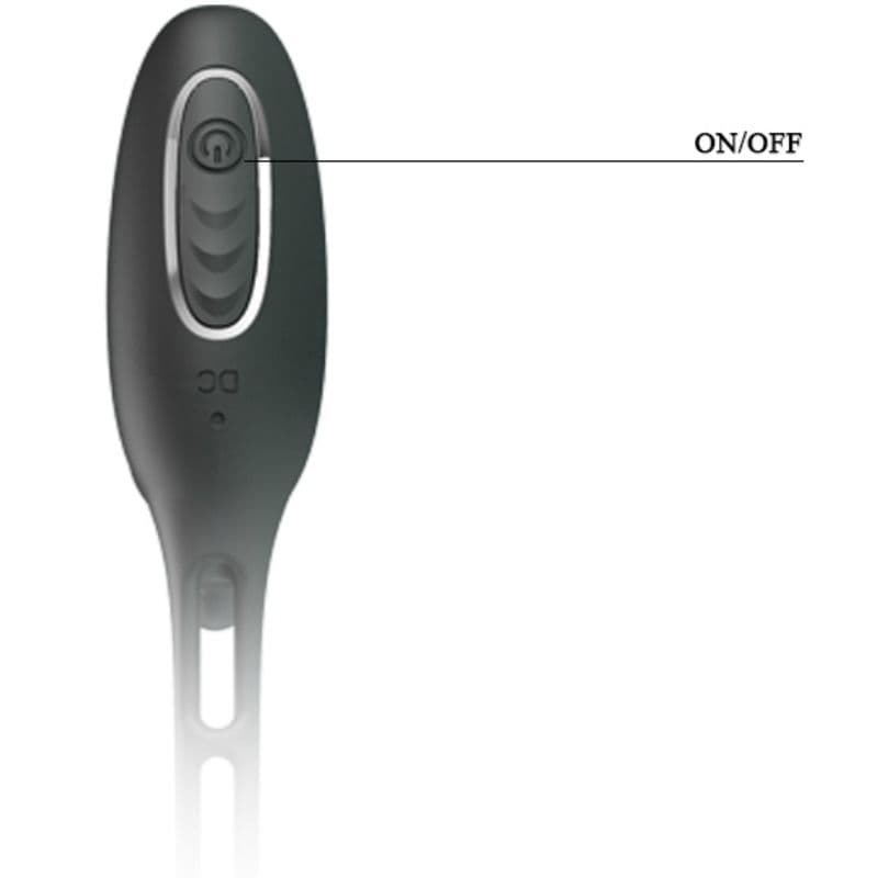 PRETTY LOVE - PENIS RINGS WITH VIBRATOR PLUG thumb 7