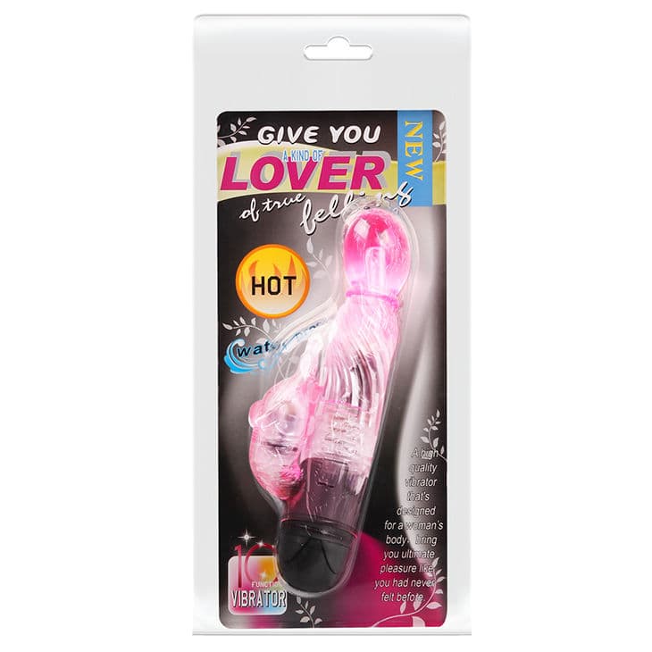BAILE - GIVE YOU A KIND OF LOVER VIBRATOR WITH PINK RABBIT 10 MODES thumb 8