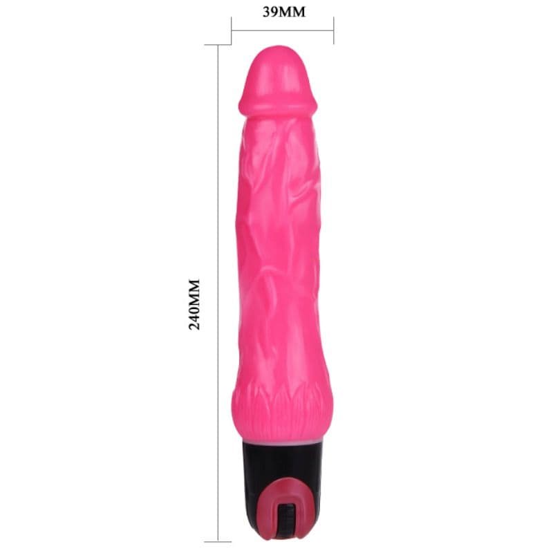 BAILE - VIBRATOR DAAPLY PLEASURE MULTISPEED PINK thumb 4