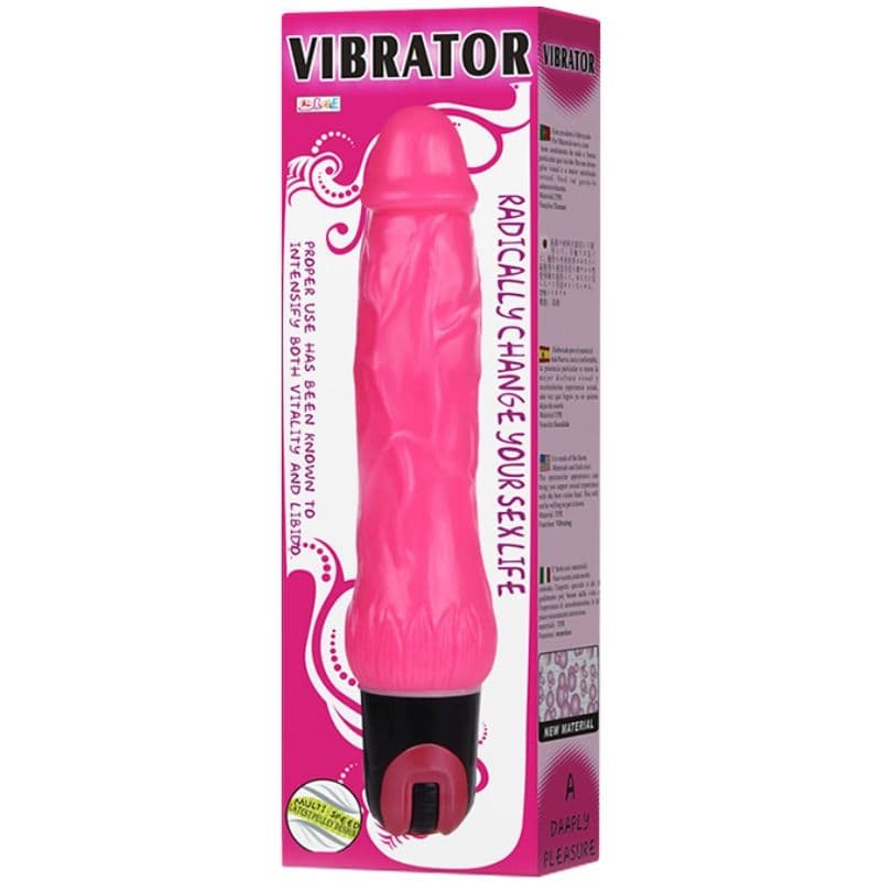 BAILE - VIBRATOR DAAPLY PLEASURE MULTISPEED PINK thumb 5