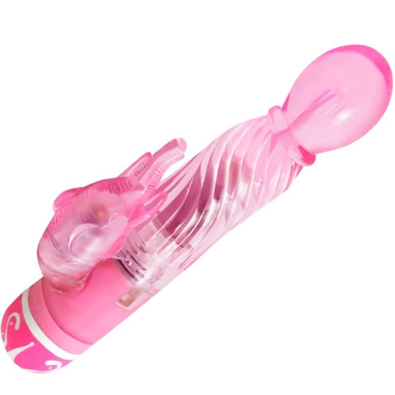 BAILE - MULTISPEED VIBRATOR WITH PINK STIMULATOR thumb 2