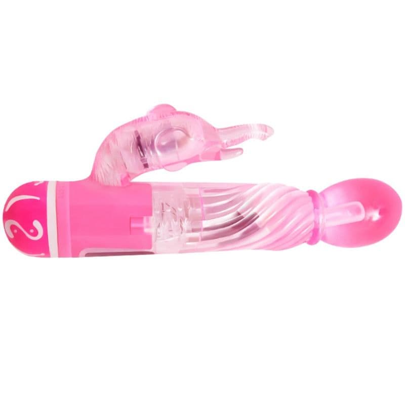 BAILE - MULTISPEED VIBRATOR WITH PINK STIMULATOR thumb 4