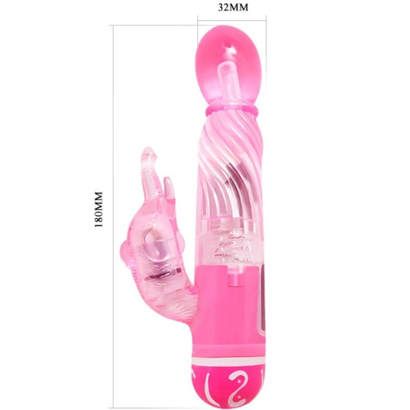 BAILE - MULTISPEED VIBRATOR WITH PINK STIMULATOR thumb 5