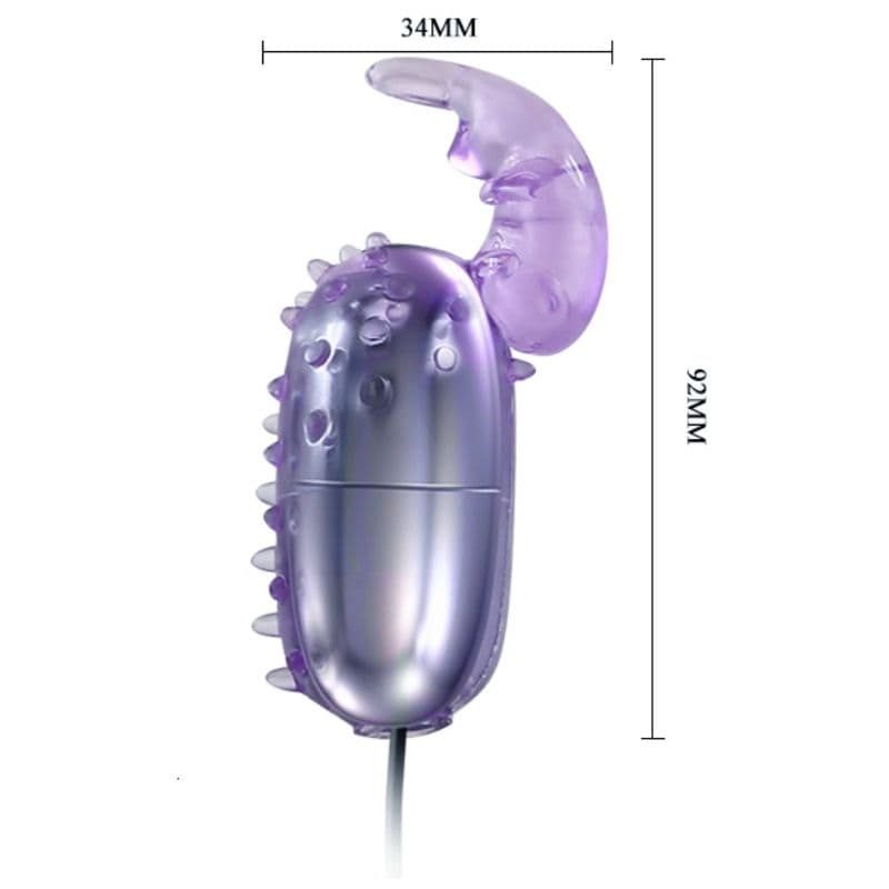 BAILE - SUPER VIBRATOR VIBRATING EGG WITH STIMULATOR thumb 3