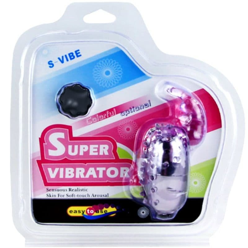 BAILE - SUPER VIBRATOR VIBRATING EGG WITH STIMULATOR thumb 7