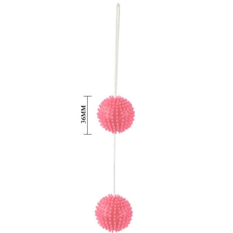 BAILE - A DEEPLY PLEASURE PINK TEXTURED BALLS 3.6 CM thumb 3