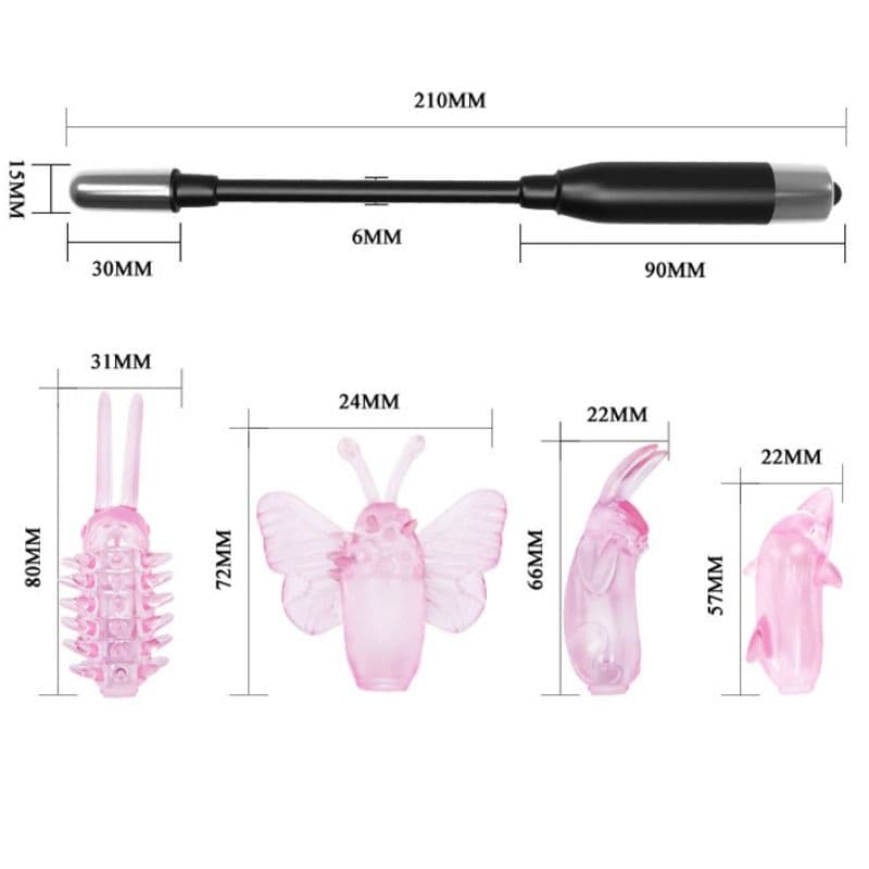 BAILE - WIZARD MAGIC WAND STIMULATOR WITH VIBRATION thumb 3