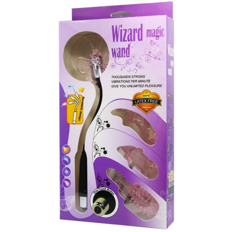 BAILE - WIZARD MAGIC WAND STIMULATOR WITH VIBRATION thumb 5
