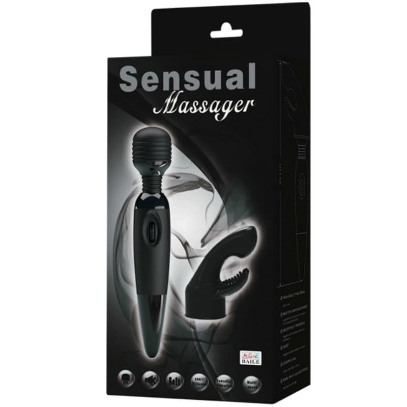 BAILE - SENSUAL MASSAGER WITH INTERCHANGEABLE HEAD thumb 7