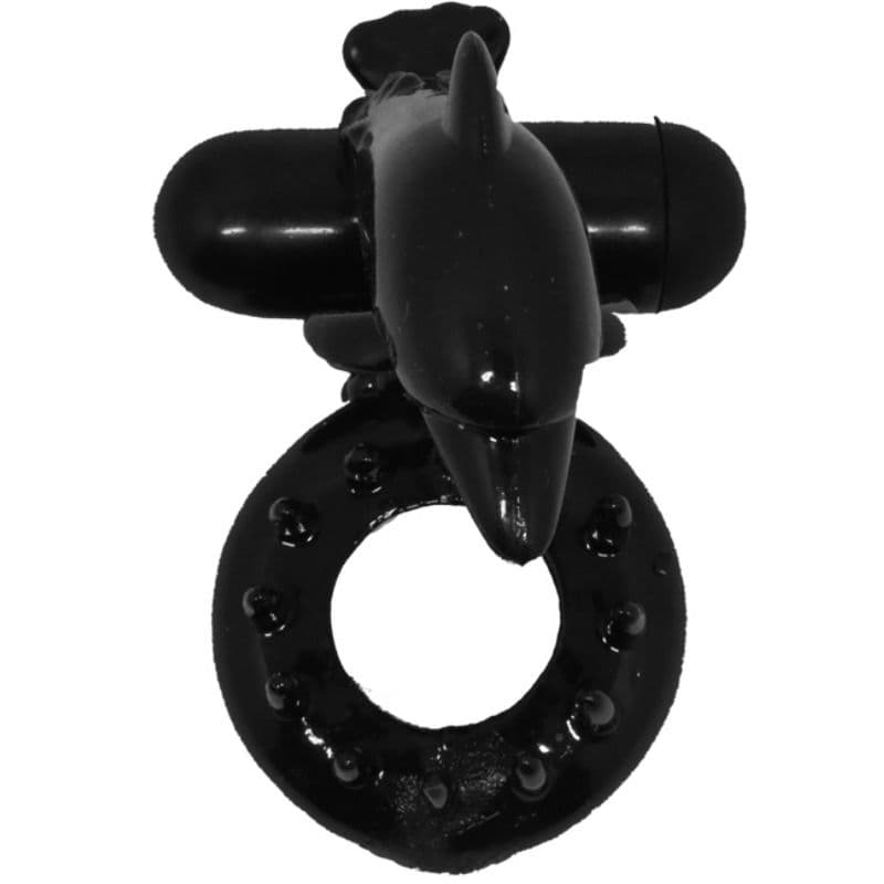 BAILE - SWEET RING RING WITH CLITORIS STIMULATOR DOLPHIN thumb 2
