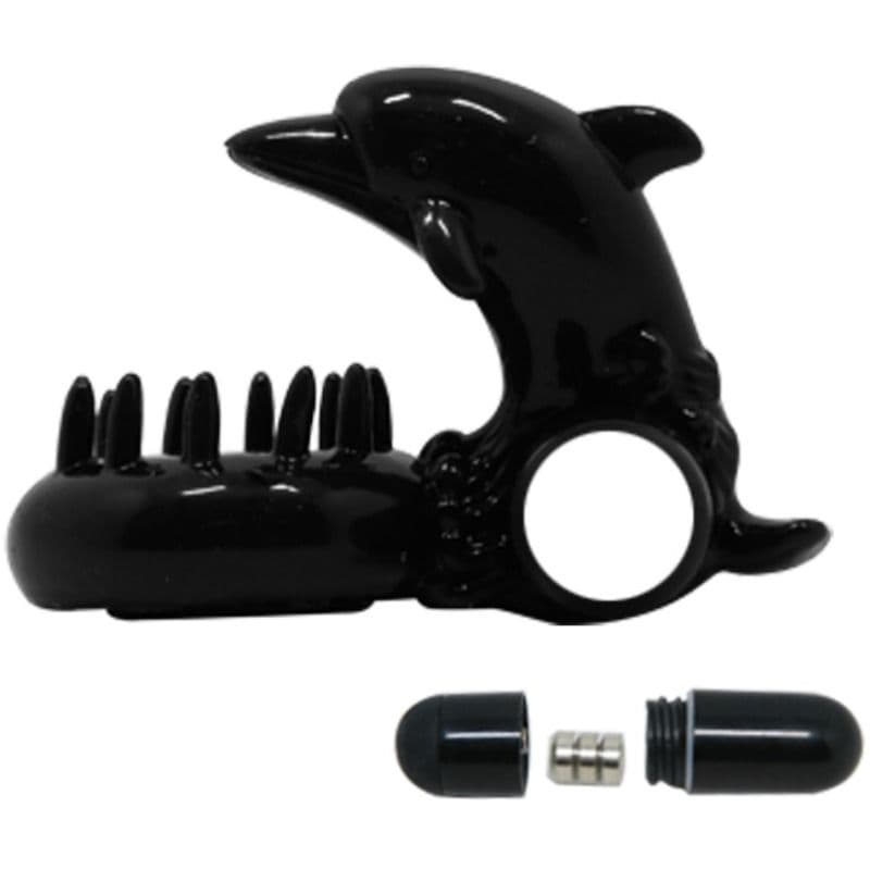 BAILE - SWEET RING RING WITH CLITORIS STIMULATOR DOLPHIN thumb 6