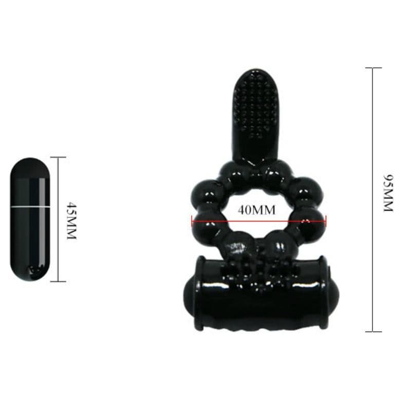 BAILE - SWEET RING RING WITH DOUBLE STIMULATOR thumb 8