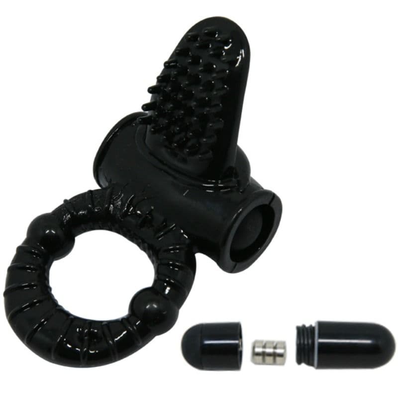 BAILE - SWEET RING VIBRATING RING WITH TEXTURED RABBIT thumb 4