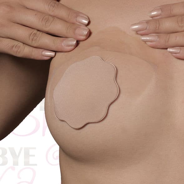 BYE-BRA - BREASTS ENHANCER + NIPPLE COVERS SYLICON CUP A/C thumb 6