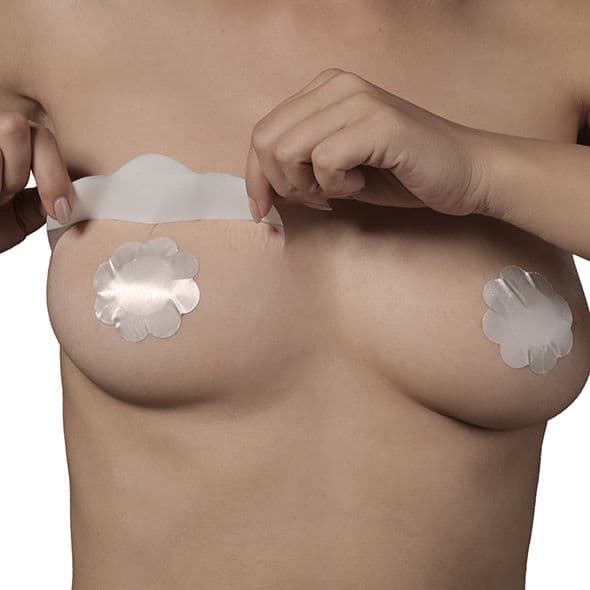 BYE-BRA - BREASTS ENHANCER + NIPPLE COVERS SILK CUP F/H thumb 5