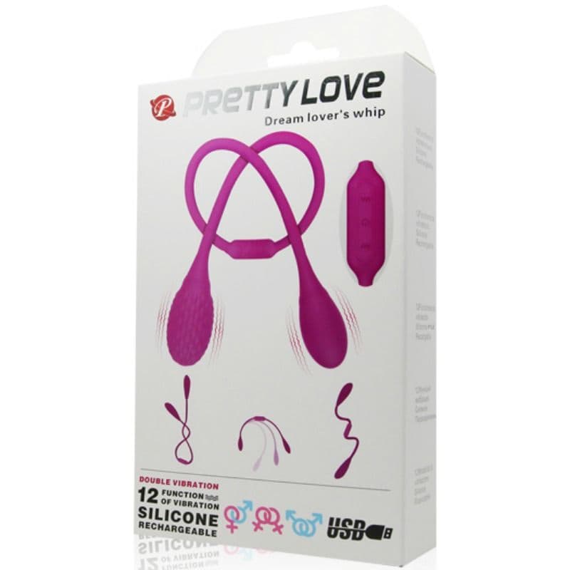 PRETTY LOVE - UNISEX STIMULATOR DREAM LOVERS WHIP 2 thumb 9