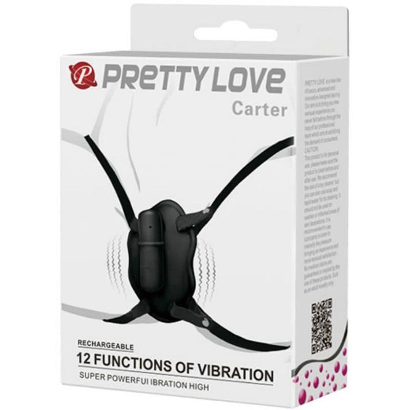 PRETTY LOVE - STRAP ON WITH CARTER VIBRATING BULLET thumb 7