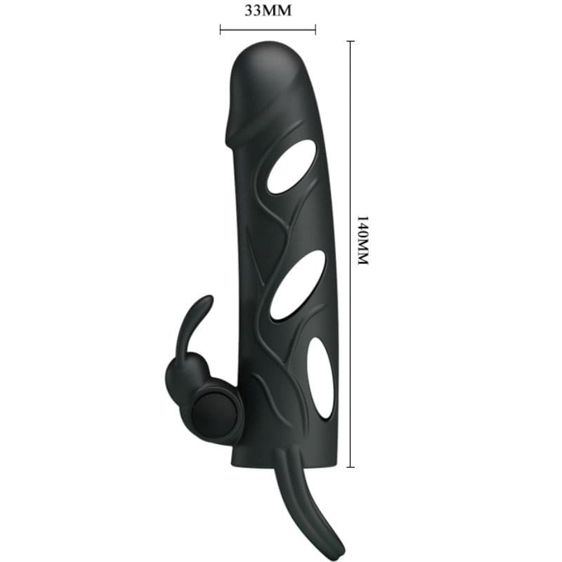 PRETTY LOVE - SILICONE COVER WITH VIBRATION 14 CM 2.0 thumb 6