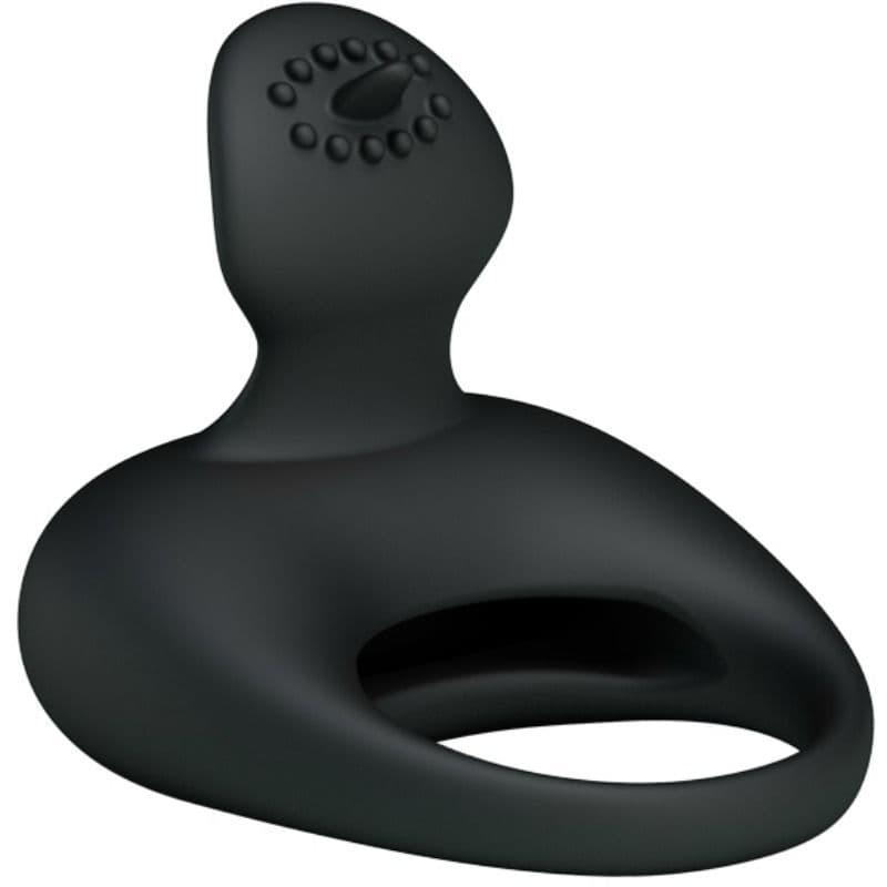 PRETTY LOVE - VIBRATING RING WITH TONGUE thumb 2