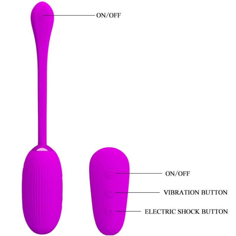 PRETTY LOVE - SHOCK FUN VIBRATING EGG AND ELECTROSHOCK thumb 4